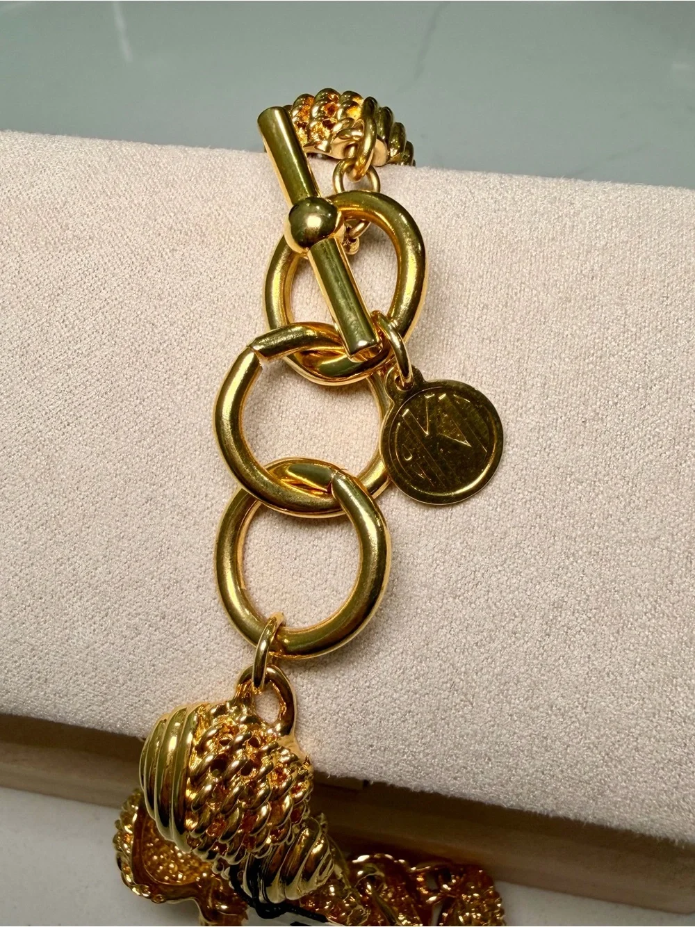 Anne Klein elegant gold